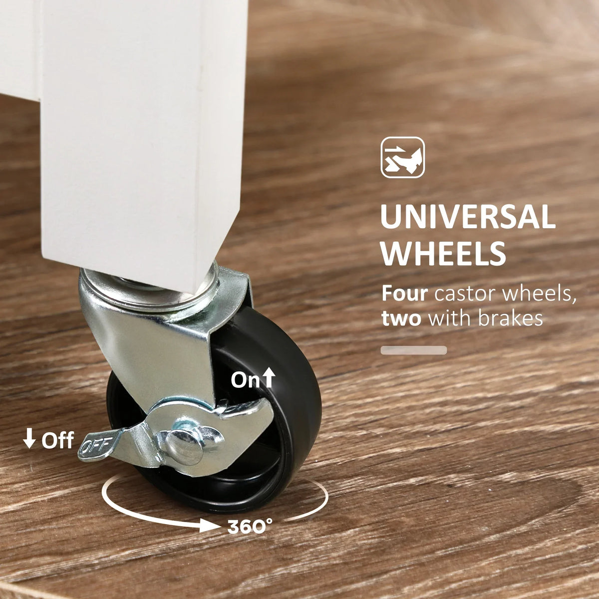 Nouveauté 2026 – Îlot de cuisine roulant HOMCOM , chariot de service de bar, chariot compact sur roulettes avec plateau en bois, étagères et tiroirs pour salle à manger, gris