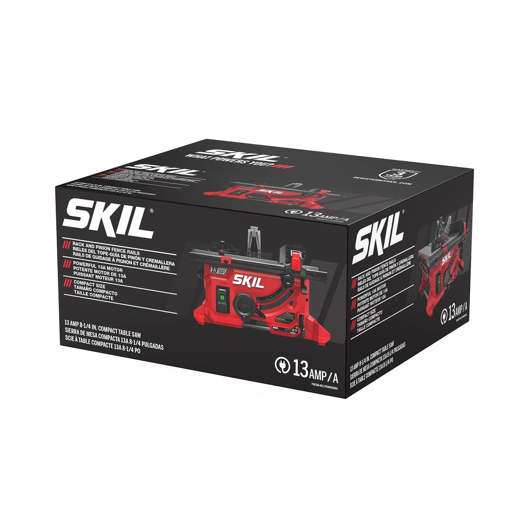 Nouveauté 2026 – Scie circulaire de chantier compacte et portable SKIL TS6328-00 , 13 A, 21 cm (8-1/4 po), avec guide de refente à crémaillère