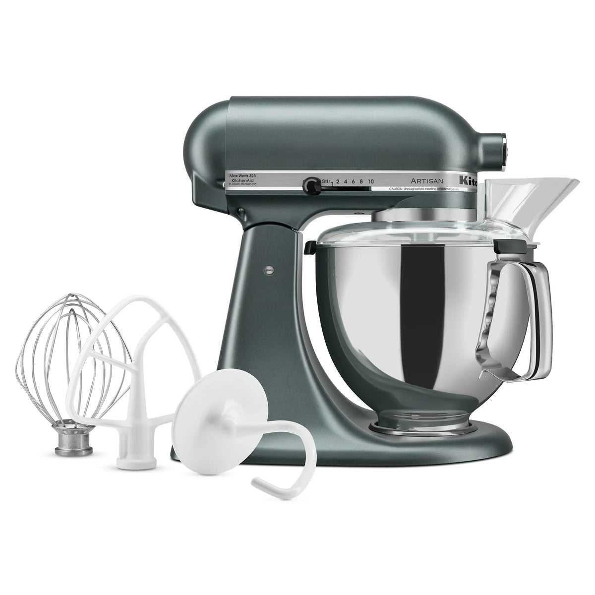 Nouveauté 2026 – Robot pâtissier KitchenAid Artisan Series 5 pintes à tête inclinable, coloris Wildflower, KSM156CXWF (édition