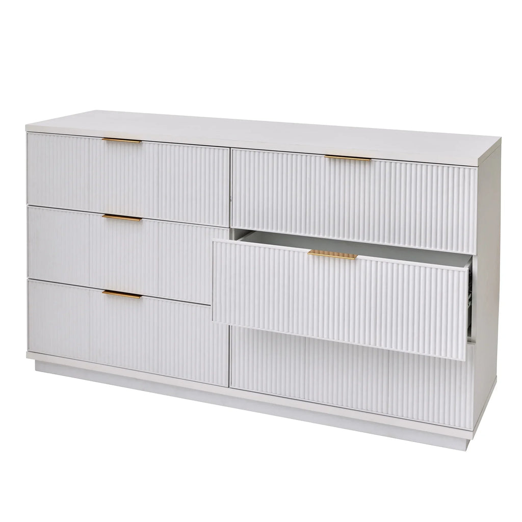Nouveauté 2026 – Commode Lillian à 6 tiroirs, blanche, de Better Homes and Gardens