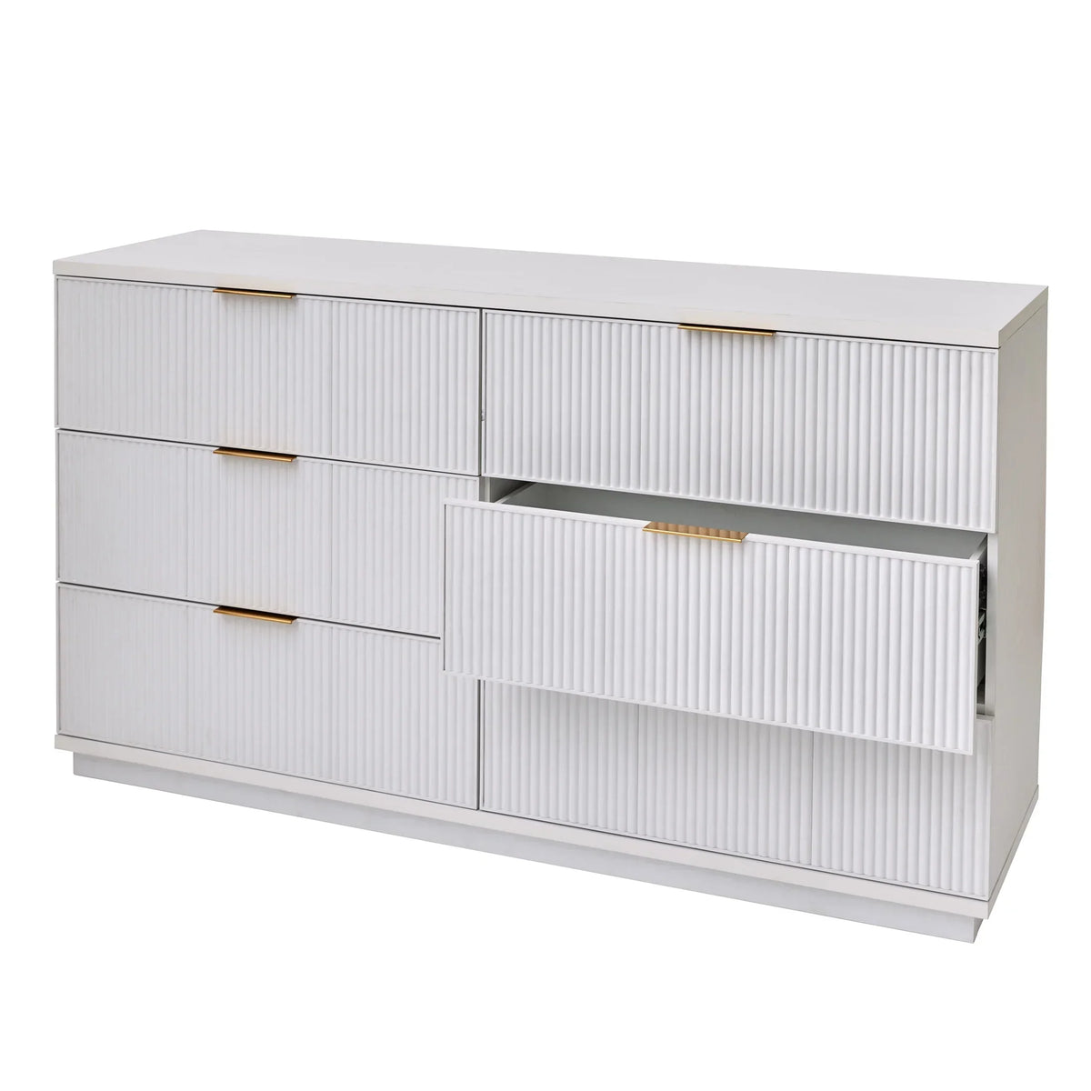 Nouveauté 2026 – Commode Lillian à 6 tiroirs, blanche, de Better Homes and Gardens