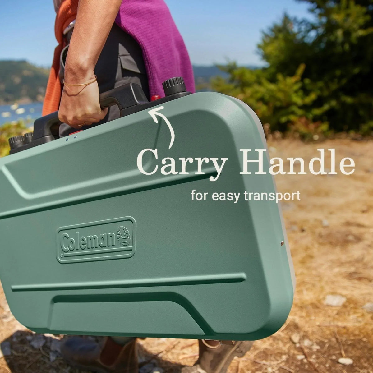 Nouveauté 2026 – Réchaud de camping Coleman Cascade™ 328 à 3 brûleurs