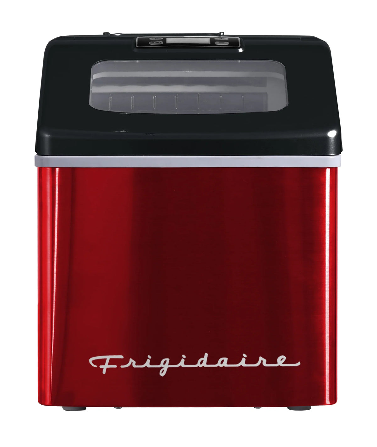 Nouveauté 2026 – Machine à glaçons carrée transparente de comptoir Frigidaire , 18 kg (40 lb) - Acier inoxydable