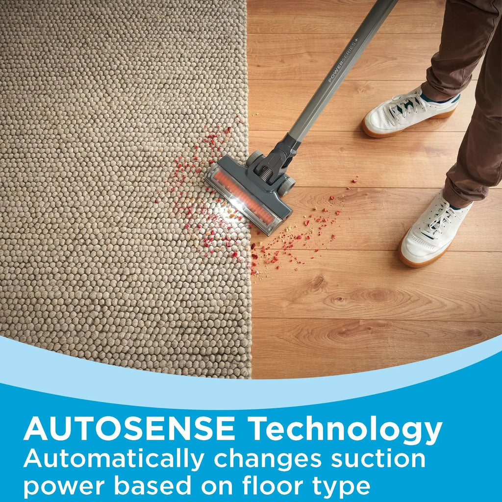 Nouveauté 2026 – Kit aspirateur balai sans fil BLACK+DECKER POWERSERIES+ 20V MAX* , pour moquettes et sols durs, convertible en aspirateur à main, autonomie de 44 minutes, pour le nettoyage quotidien, BHFEA18D1