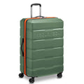 Nouveauté 2026 – Valise rigide à roulettes Securitech by Delsey Citadel 31" (grand modèle, verte), modèle , grande taille, enregistrée