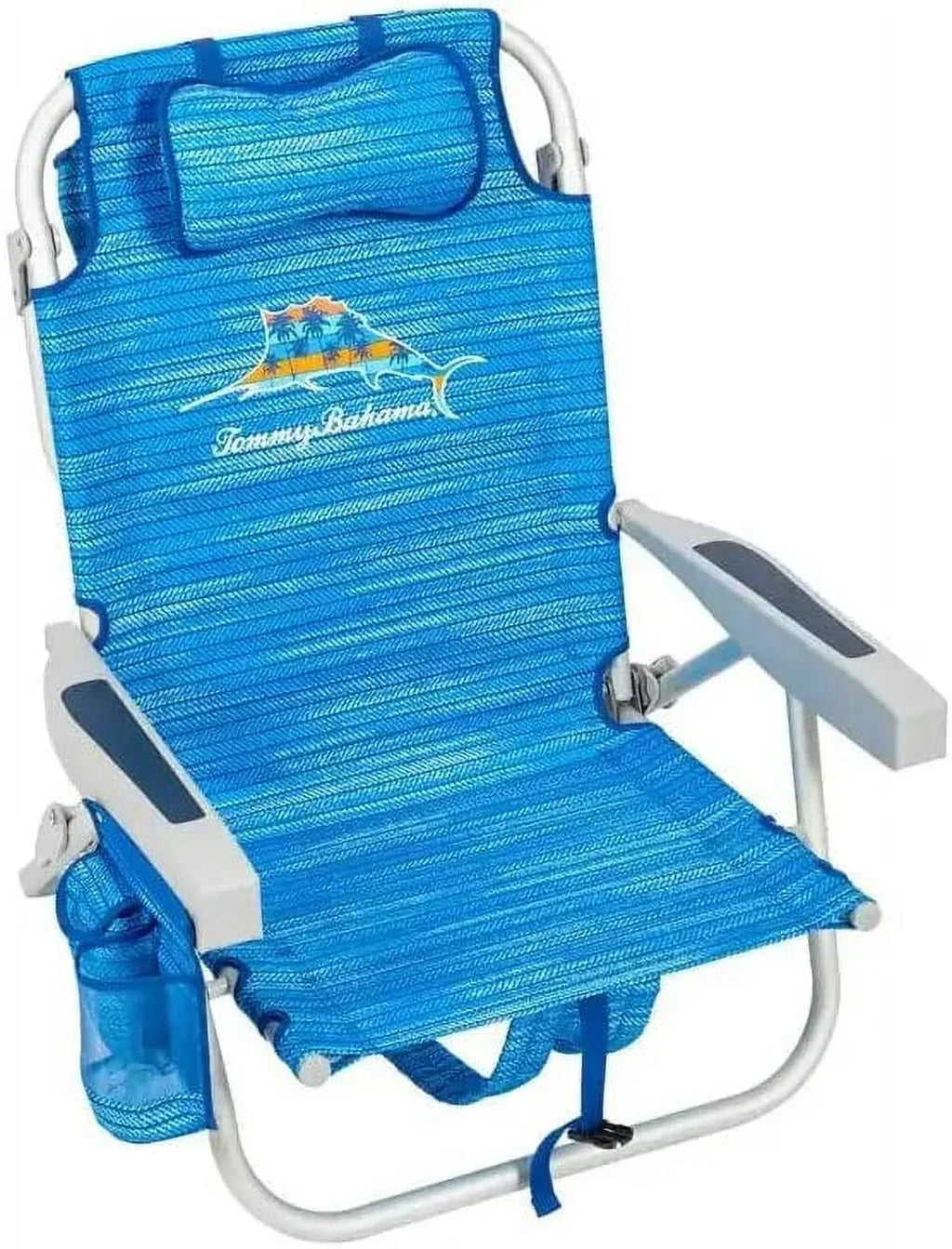 Nouveauté 2026 – Chaises de plage sac à dos Tommy Bahama - (Lot de 2 bleu