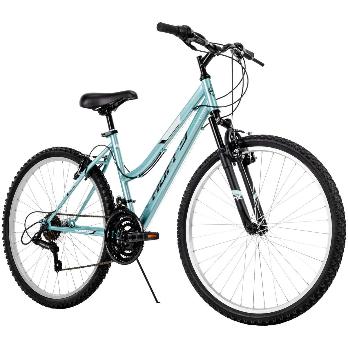 Nouveauté 2026 – VTT Huffy Rock Creek 26 pouces pour femme, 18 vitesses, , couleur menthe