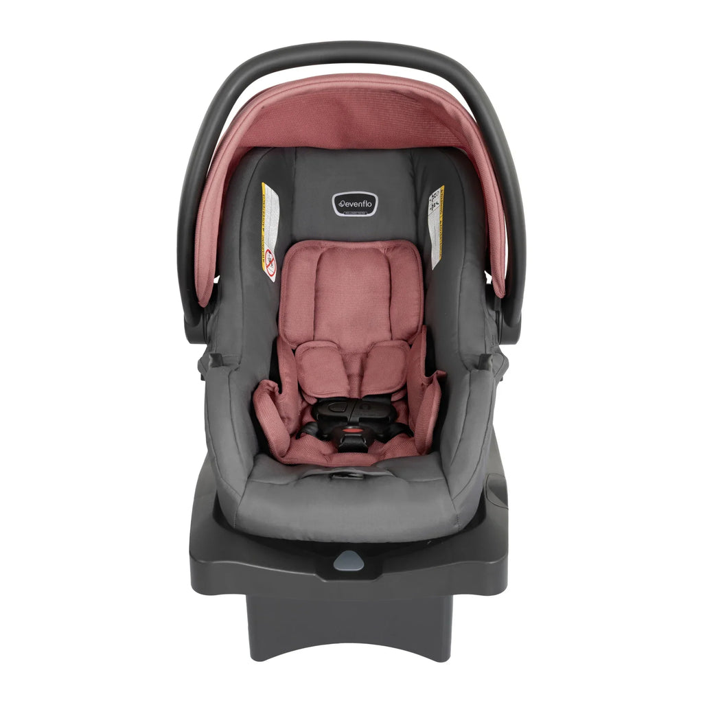Nouveauté 2026 – Système de voyage modulaire Evenflo Omni Plus avec siège auto pour bébé LiteMax Sport, gris Mylar, unisexe