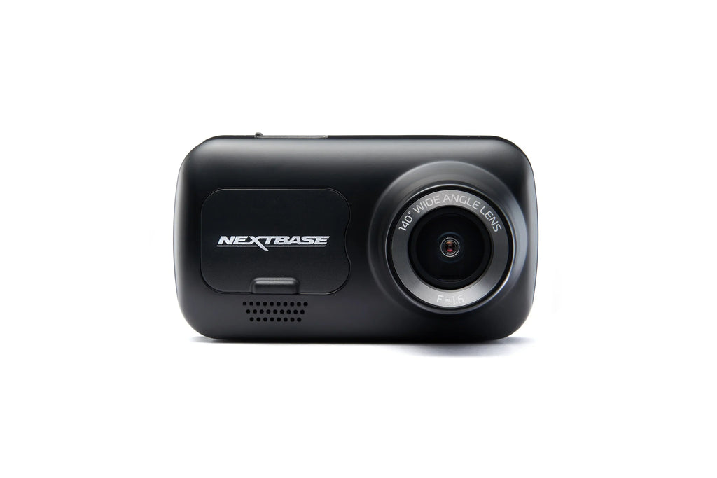 Nouveauté 2026 – Nextbase 222X Caméra de tableau de bord double compacte Avant et arrière Écran IPS HD 2,5", 1080p Full HD, Objectif à 6 couches, Noir, 0,17 lb assemblée
