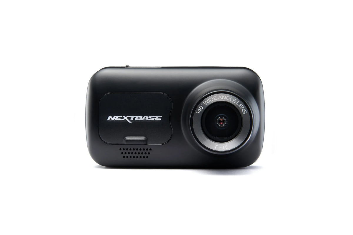 Nouveauté 2026 – Nextbase 222X Caméra de tableau de bord double compacte Avant et arrière Écran IPS HD 2,5", 1080p Full HD, Objectif à 6 couches, Noir, 0,17 lb assemblée