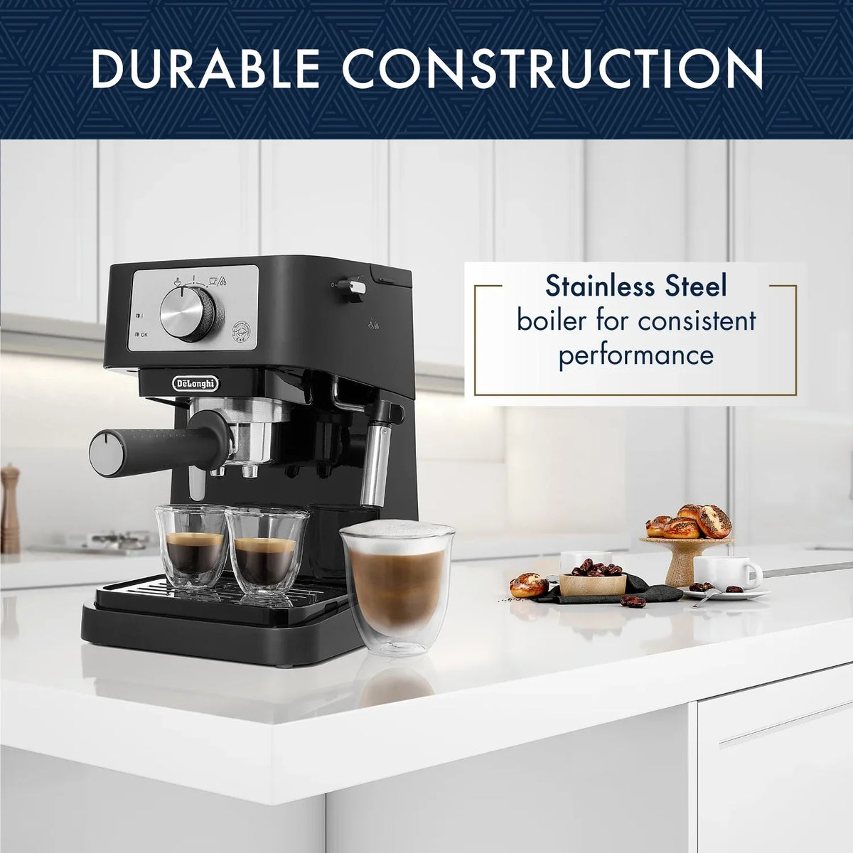 Nouveauté 2026 – NouveauMachine à expresso De'Longhi Stilosa