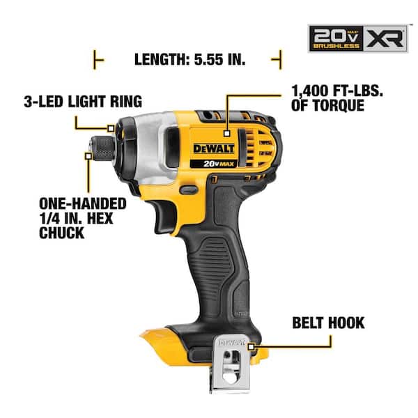 Nouveauté 2026 – Kit combiné d'outils sans fil 20V MAX 7 avec étui TOUGHSYSTEM, (1) batterie 20V 4,0Ah et (2) batteries 20V 2,0Ah