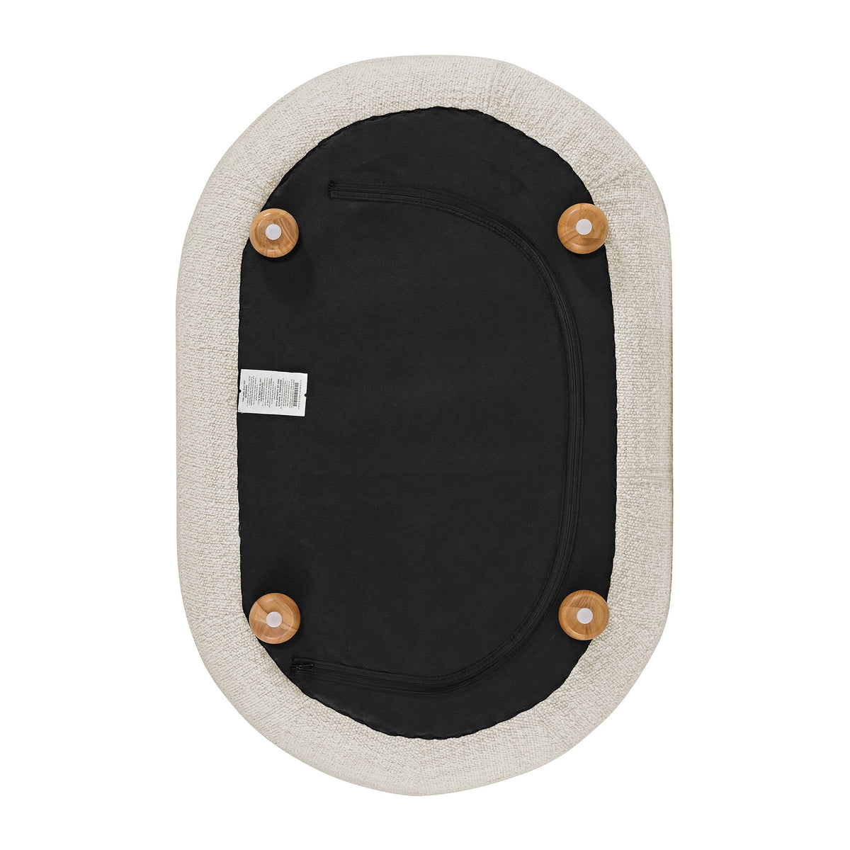 Nouveauté 2026 – Chaise longue et pouf de rangement Juliet en boucle moderne, couleur perle, collection Better Homes & Gardens