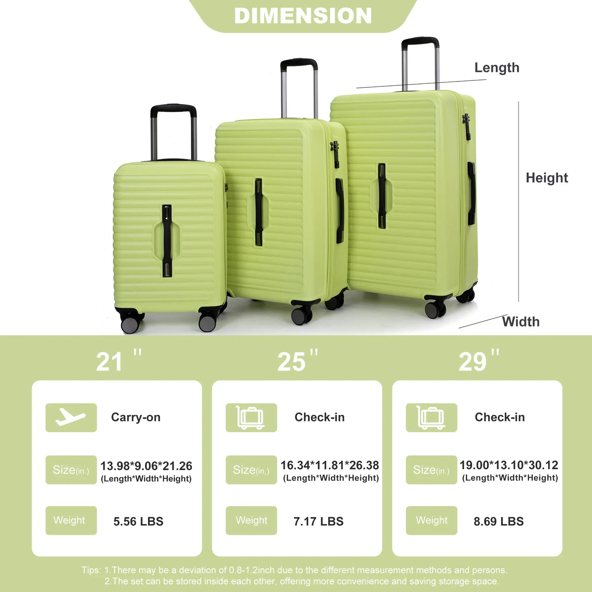 Nouveauté 2026 – Ensemble de 3 valises PAPROOS (51/61/71 cm), valise rigide légère avec port USB et crochets latéraux, bagage de voyage avec serrure TSA, valise à roulettes rigide pour l'école et les voyages, rose