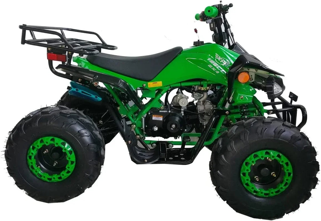 Nouveauté 2026 – VTT X-Pro , 125 cm³, essence, transmission automatique avec marche arrière télécommandée, gros pneus 19"/18