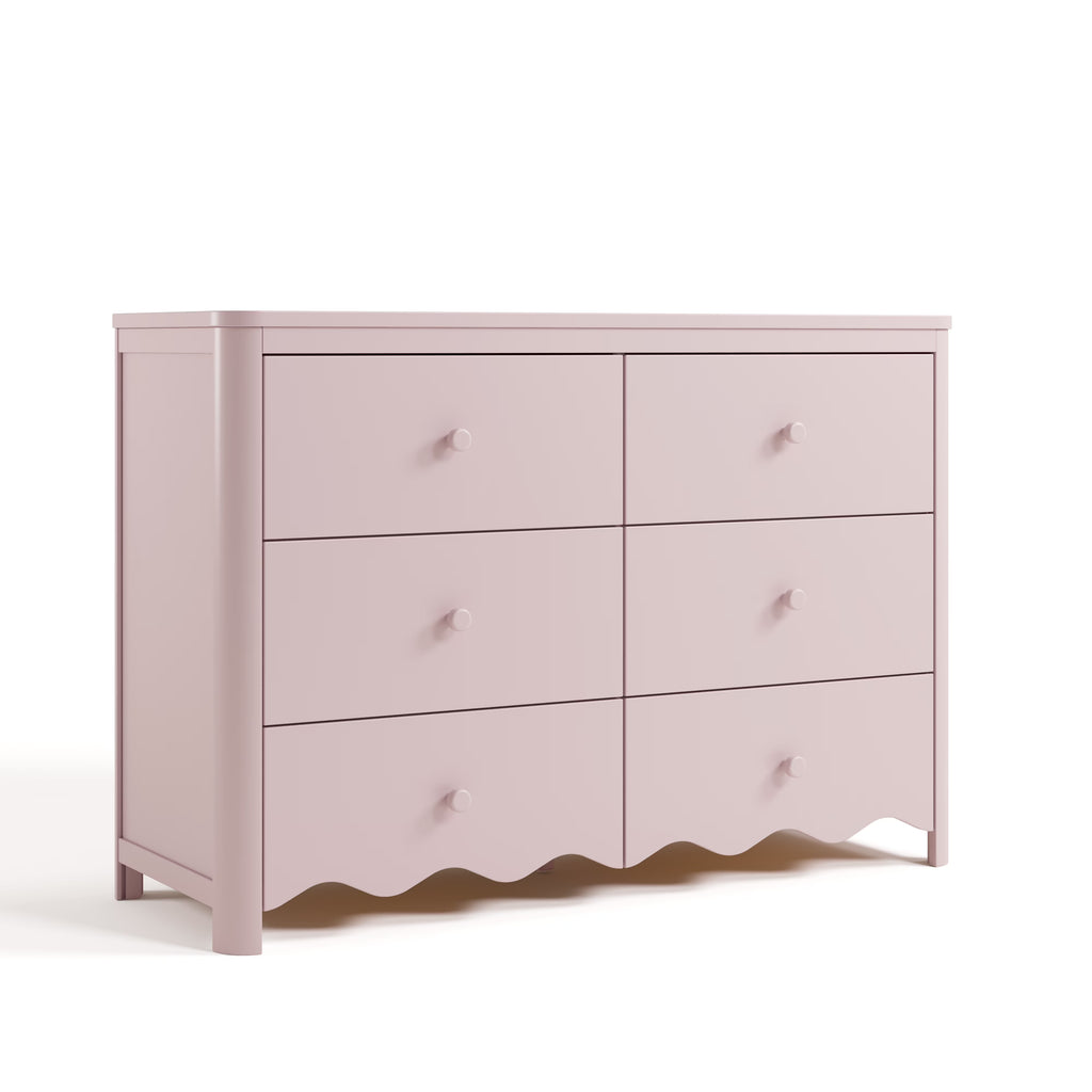 Nouveauté 2026 – Commode pour chambre d'enfant Storkcraft Casablanca 6 tiroirs, couleur sauge
