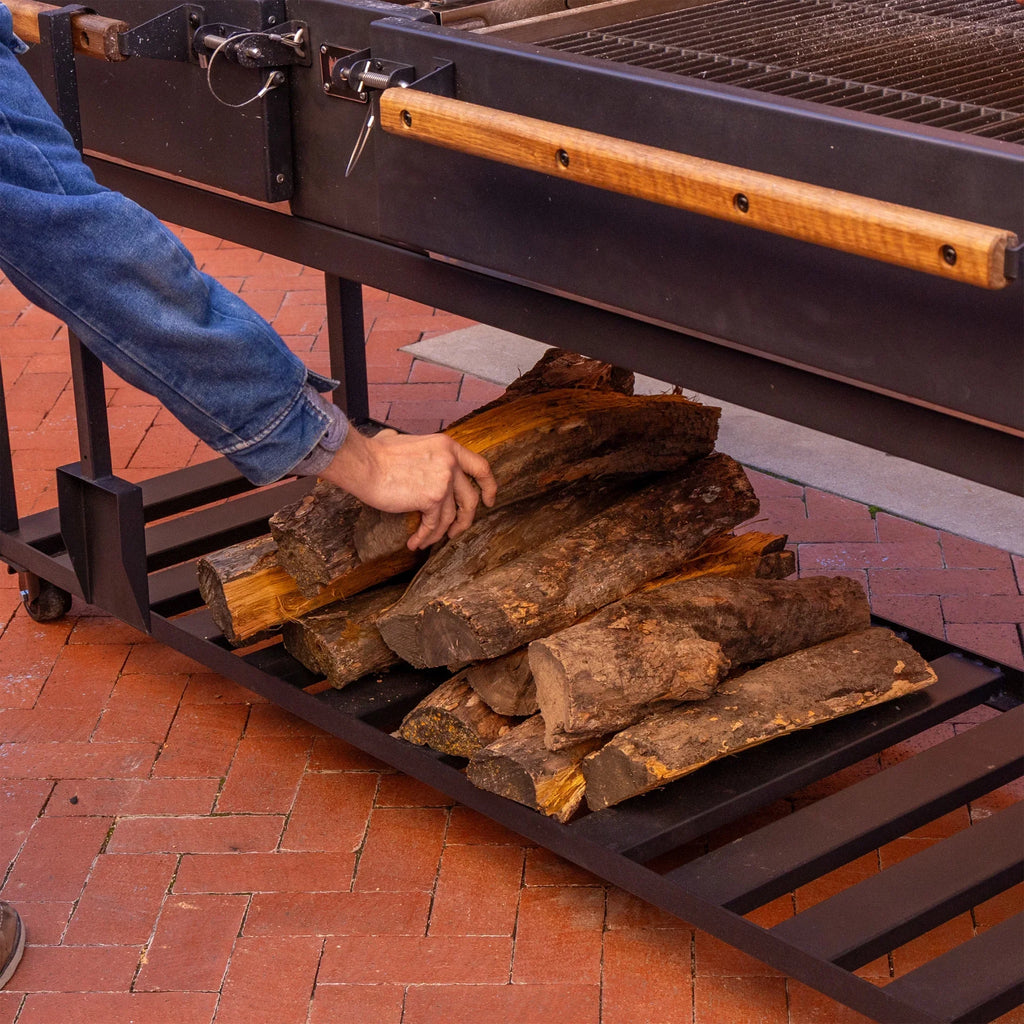Nouveauté 2026 – Barbecue argentin Santa Maria XL à bois et charbon de bois Backyard Discovery , avec pince Asado