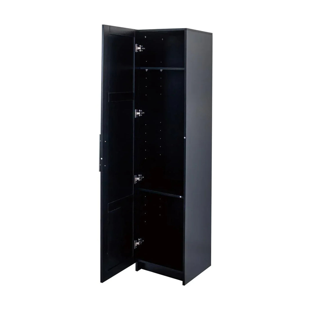 Nouveauté 2026 – Armoire de rangement haute Slim , meuble garde-manger avec portes et étagères, idéale pour les petits espaces (cuisine, salon, salle de bain