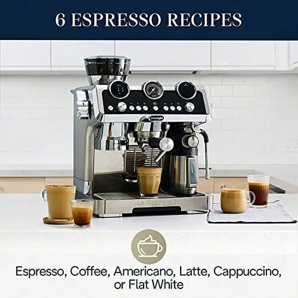 Nouveauté 2026 – De'Longhi EC9665M La Specialista Maestro Machine à expresso, acier inoxydable, argent, noir