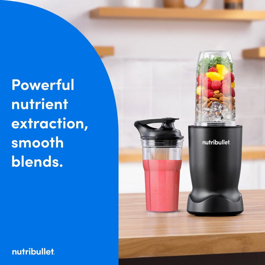 Nouveauté 2026 – Blender individuel nutribullet Turbo NB10400AK, 1000 W, noir mat (édition