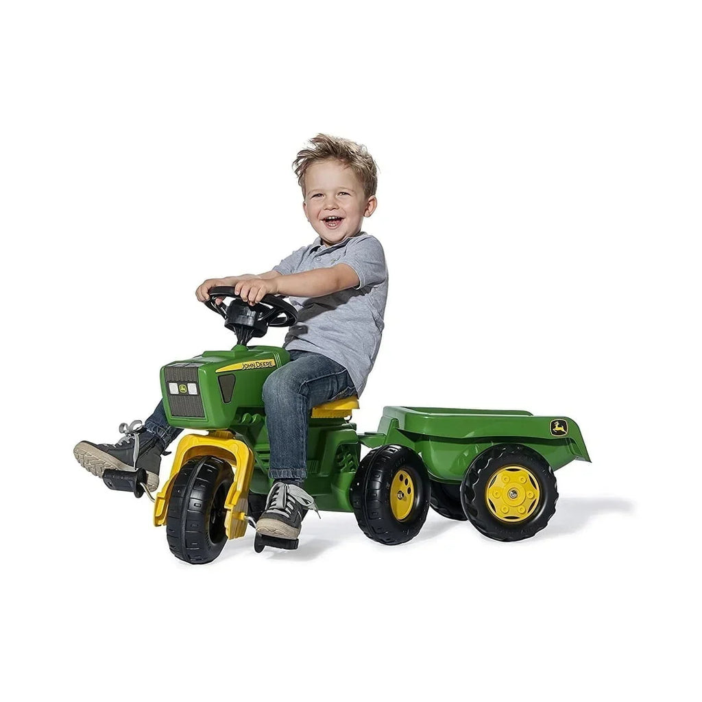 Nouveauté 2026 – Tracteur John Deere 052769 à 3 roues avec remorque, année