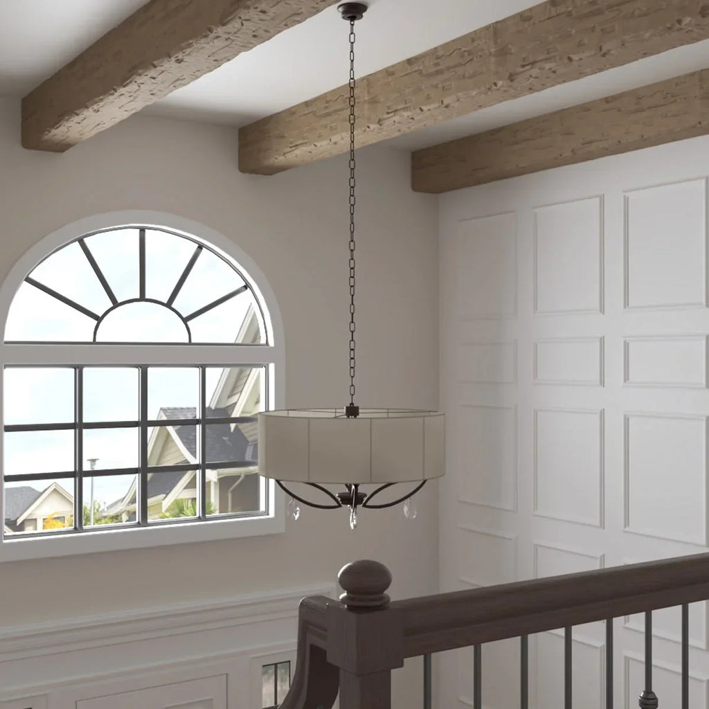 Nouveauté 2026 – Ekena Millwork 3 1/2 po L x 3 1/2 po H x 120 po P 3 côtés (poutre en U) Bois de récupération HeritageTimber Faux bois Poutre de plafond, Brun Kona
