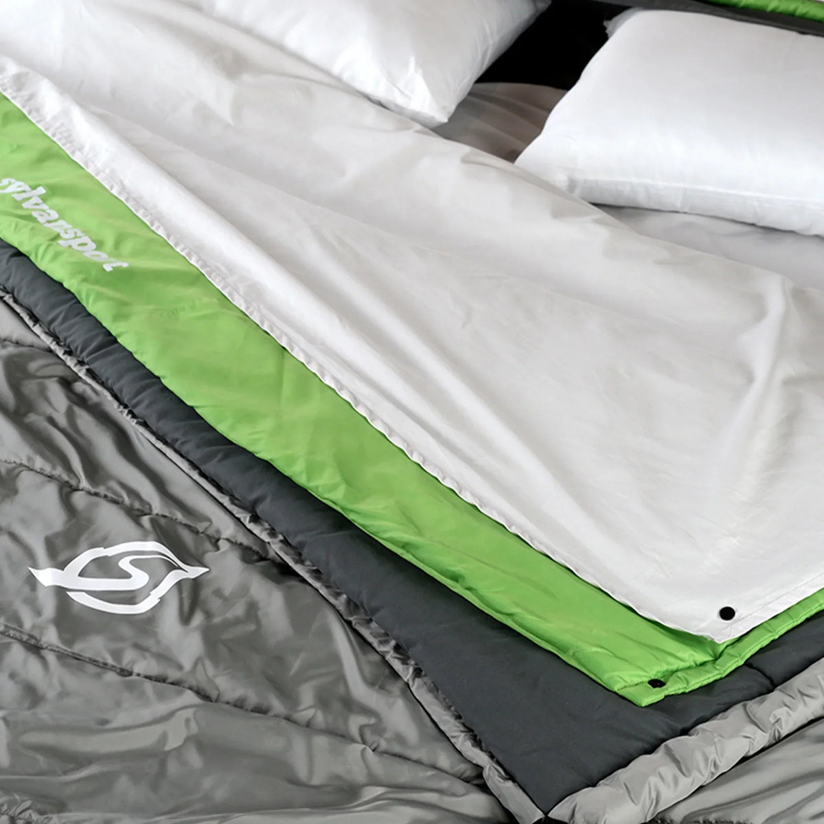 Nouveauté 2026 – Sac de couchage double SylvanSport Cloud Layer