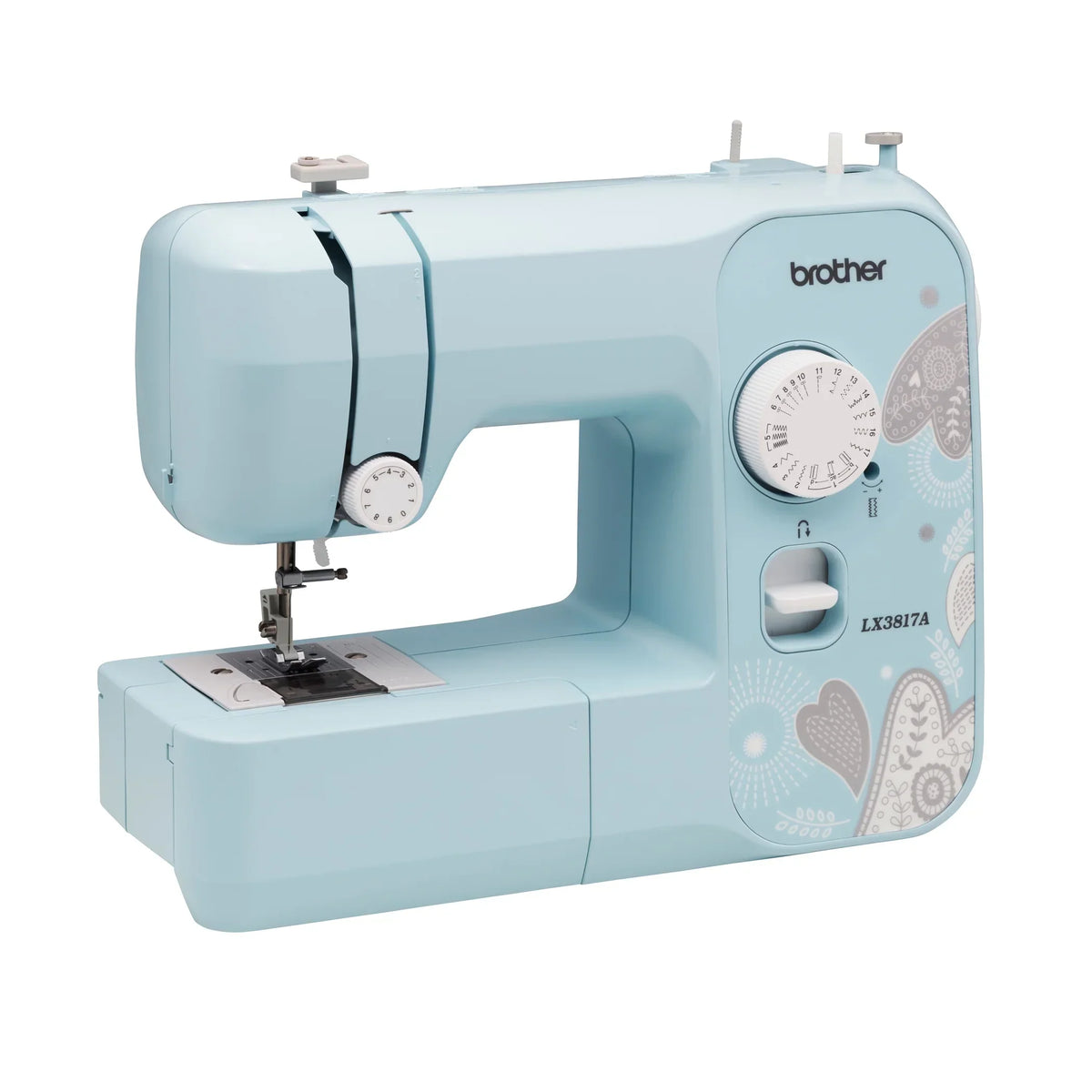 Nouveauté 2026 – Machine à coudre Brother LX3817 pour débutants, 17 points
