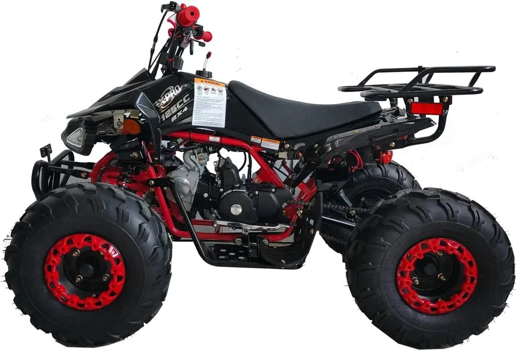 Nouveauté 2026 – VTT X-Pro , 125 cm³, essence, transmission automatique avec marche arrière télécommandée, gros pneus 19"/18