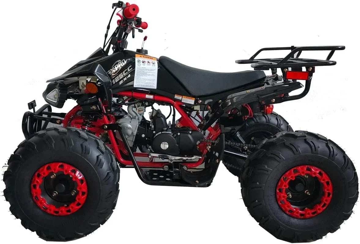 Nouveauté 2026 – VTT X-Pro , 125 cm³, essence, transmission automatique avec marche arrière télécommandée, gros pneus 19"/18