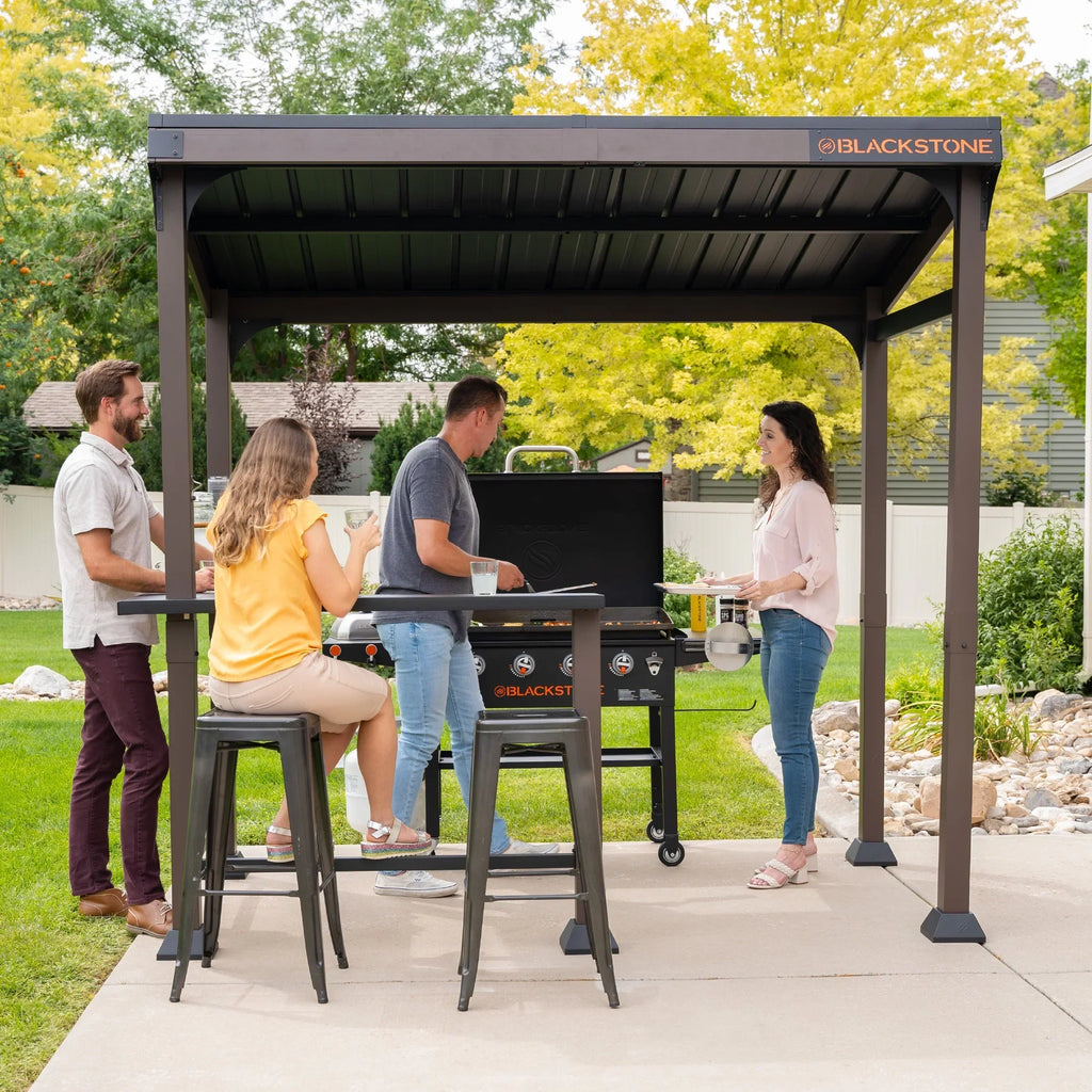 Nouveauté 2026 – Pavillon de barbecue/plaque de cuisson extérieure Blackstone , 1,5 m x 2,4 m