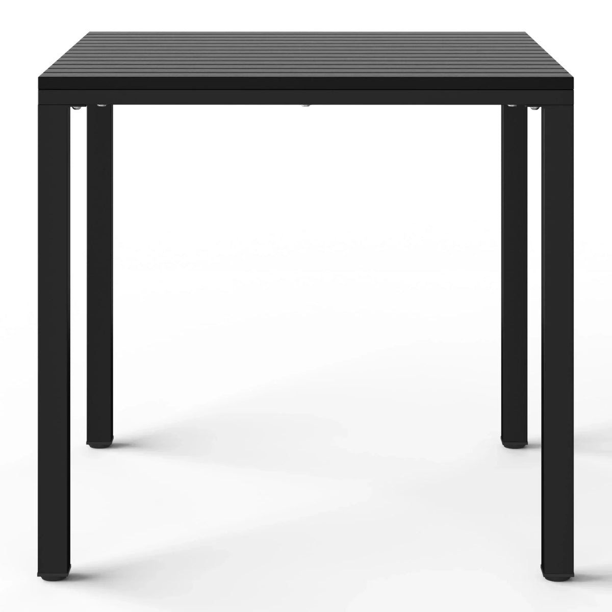 Nouveauté 2026 – Ensemble de salle à manger d'extérieur WestinTrends Playa 5 pièces avec table et chaises empilables, structure en métal, vert olive