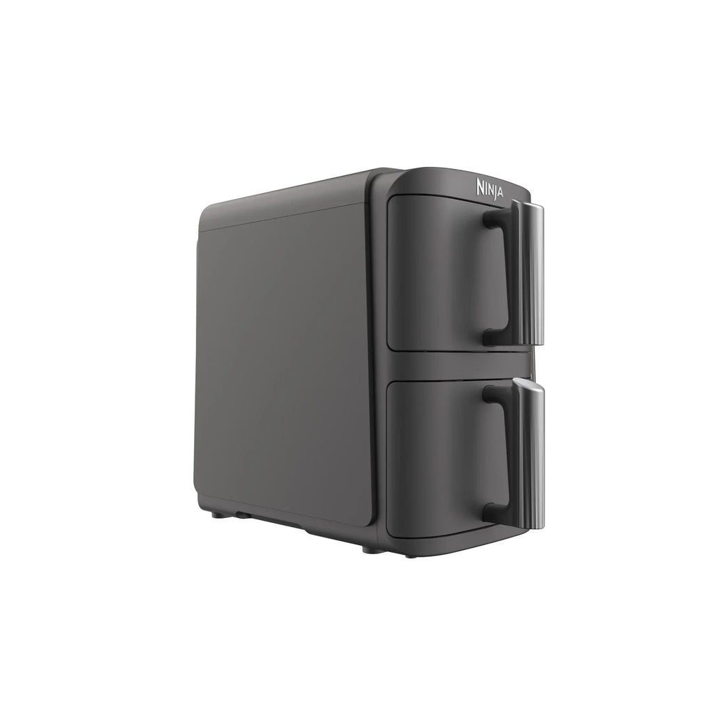 Nouveauté 2026 – Friteuse à air Ninja DoubleStack XL à 2 paniers, technologie DoubleStack permettant de cuire 4 aliments simultanément, conception compacte, 10 pintes, 4 en 1, Smart Finish & Match Cook, SL400