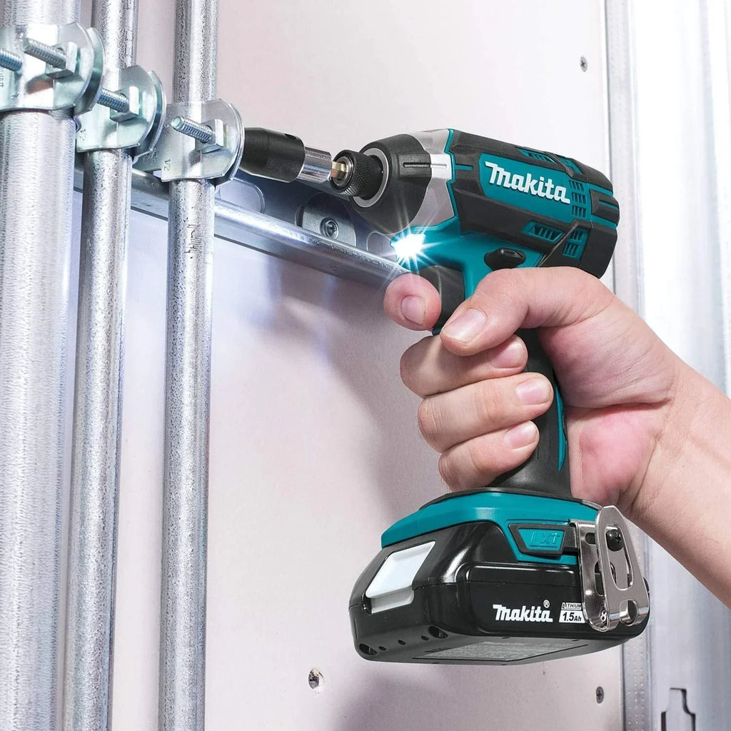 Nouveauté 2026 – Ensemble d'outils sans fil Makita 18 V Lithium-Ion, 1,5 Ah, lot de 2