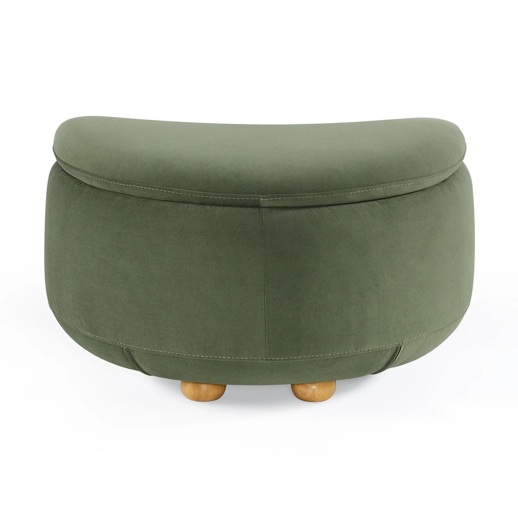 Nouveauté 2026 – Chaise longue et pouf de rangement Juliet en boucle moderne, couleur perle, collection Better Homes & Gardens