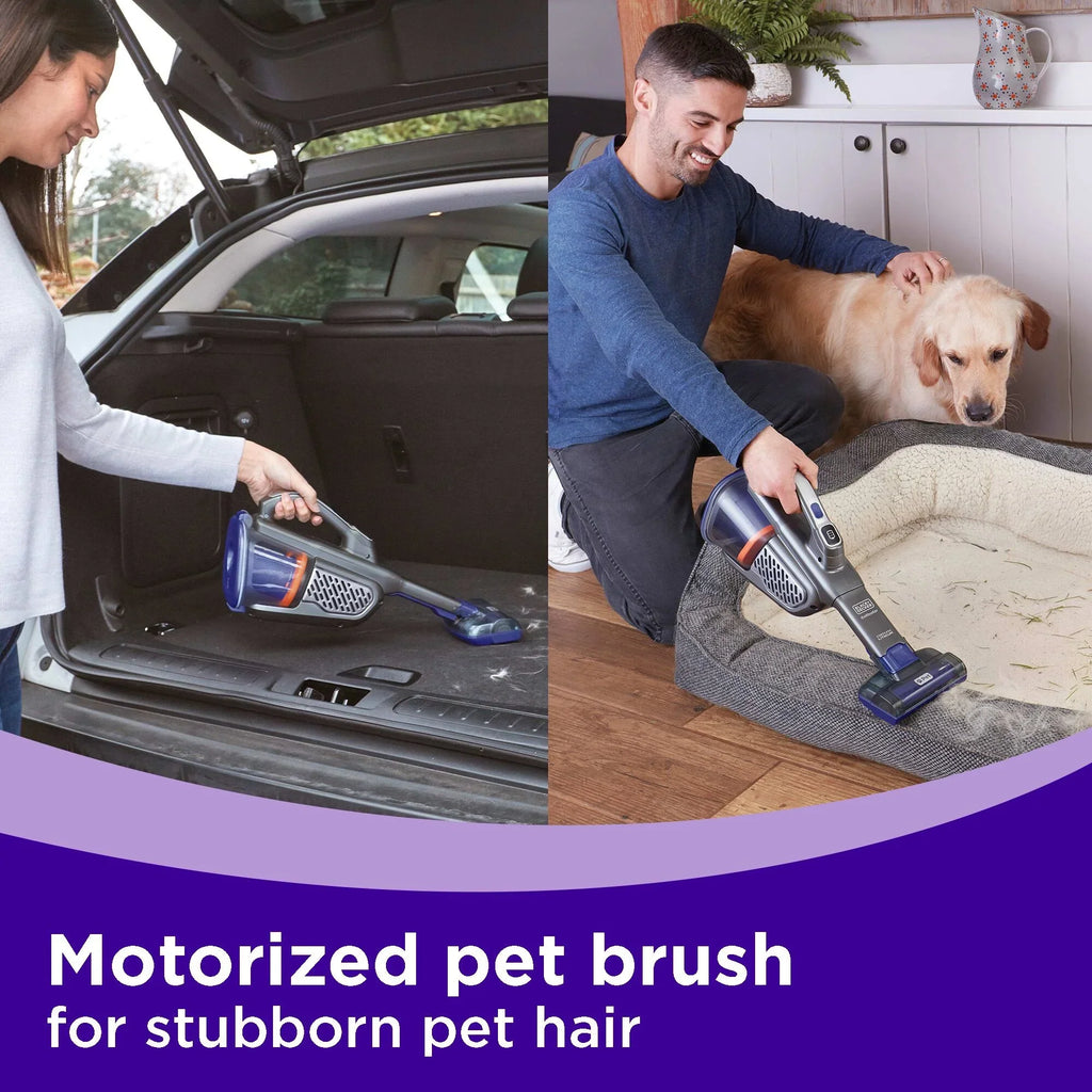 Nouveauté 2026 – Aspirateur portatif sans fil BLACK+DECKER Dustbuster Furbuster AdvanceClean+ pour animaux de compagnie, référence HHVK515JP07