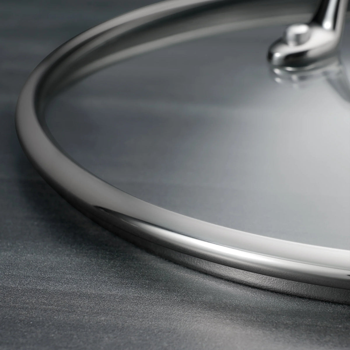Nouveauté 2026 – Ensemble de 14 pièces de batterie de cuisine Tramontina en acier inoxydable triple couche avec couvercles en verre