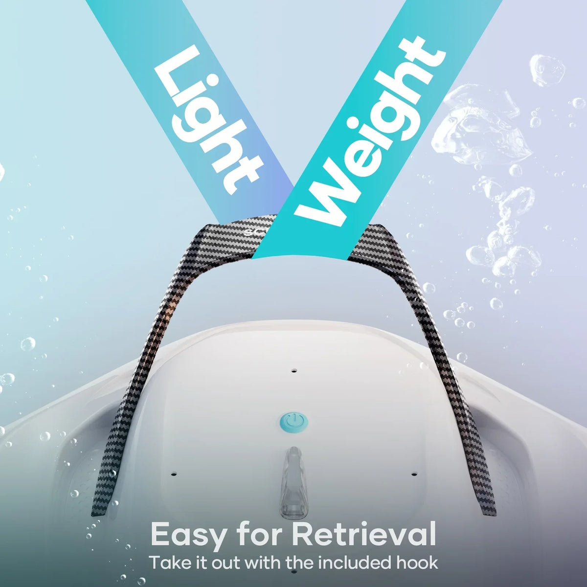 Nouveauté 2026 – Nettoyeur de piscine robotisé automatique sans fil Aiper Scuba 800W pour piscines hors sol