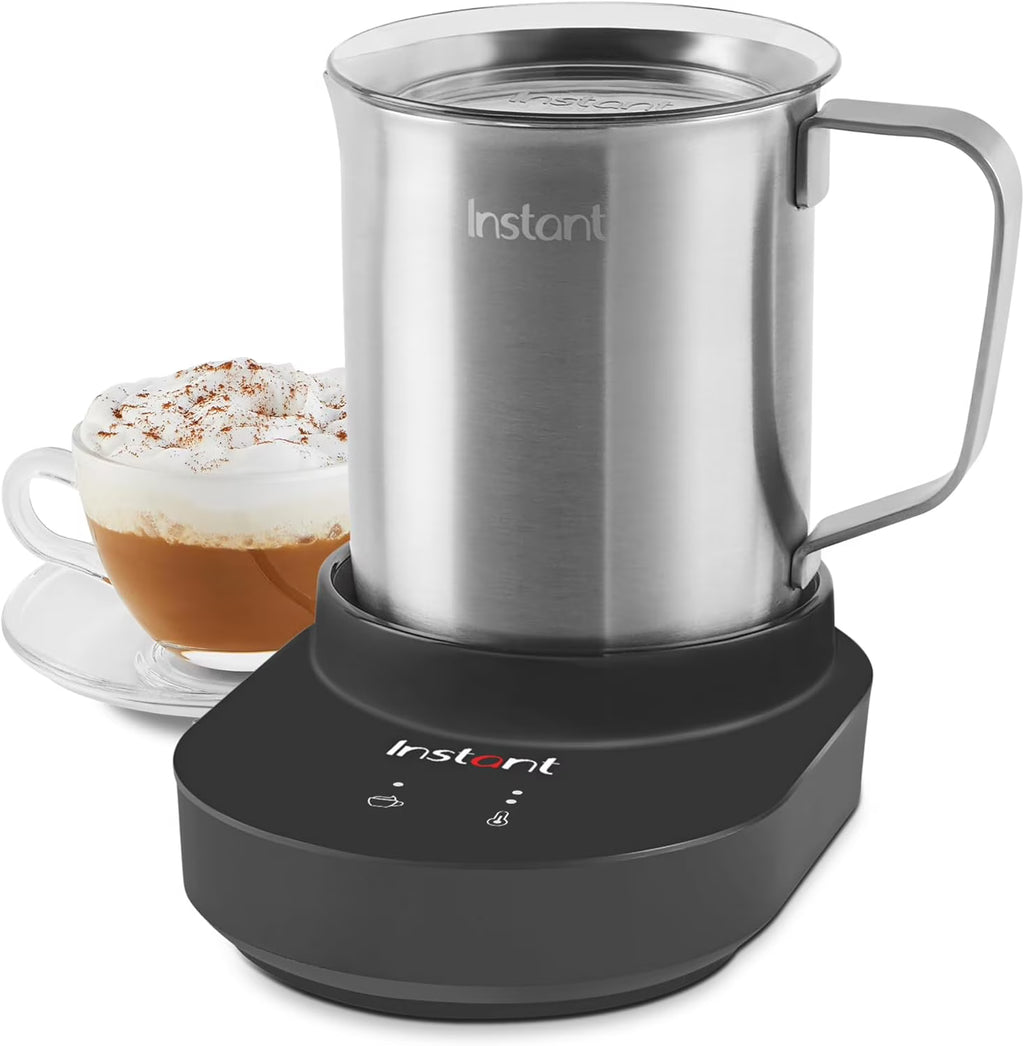 Nouveauté 2026 – Instant Pot Instant Magic Froth 9 en 1, mousseur à lait électrique, pichet en acier inoxydable de 500 ml, mousseur à lait chaud et froid, chauffe-lait pour lattes