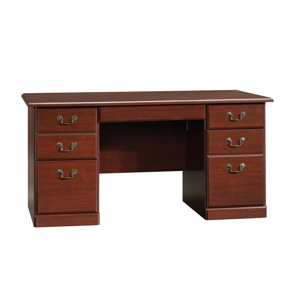 Nouveauté 2026 – Bureau d'ordinateur Sauder Heritage Hill , finition cerisier classique