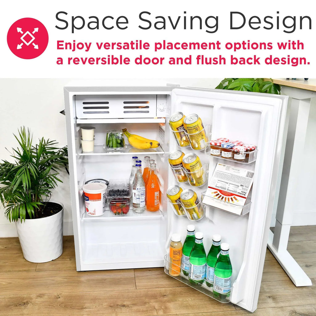 Nouveauté 2026 – Réfrigérateur de bar rétro Frigidaire EFR376-C-PINK 3,2 pi³ (rose), 65 watts, avec ouvre-bouteille latéral