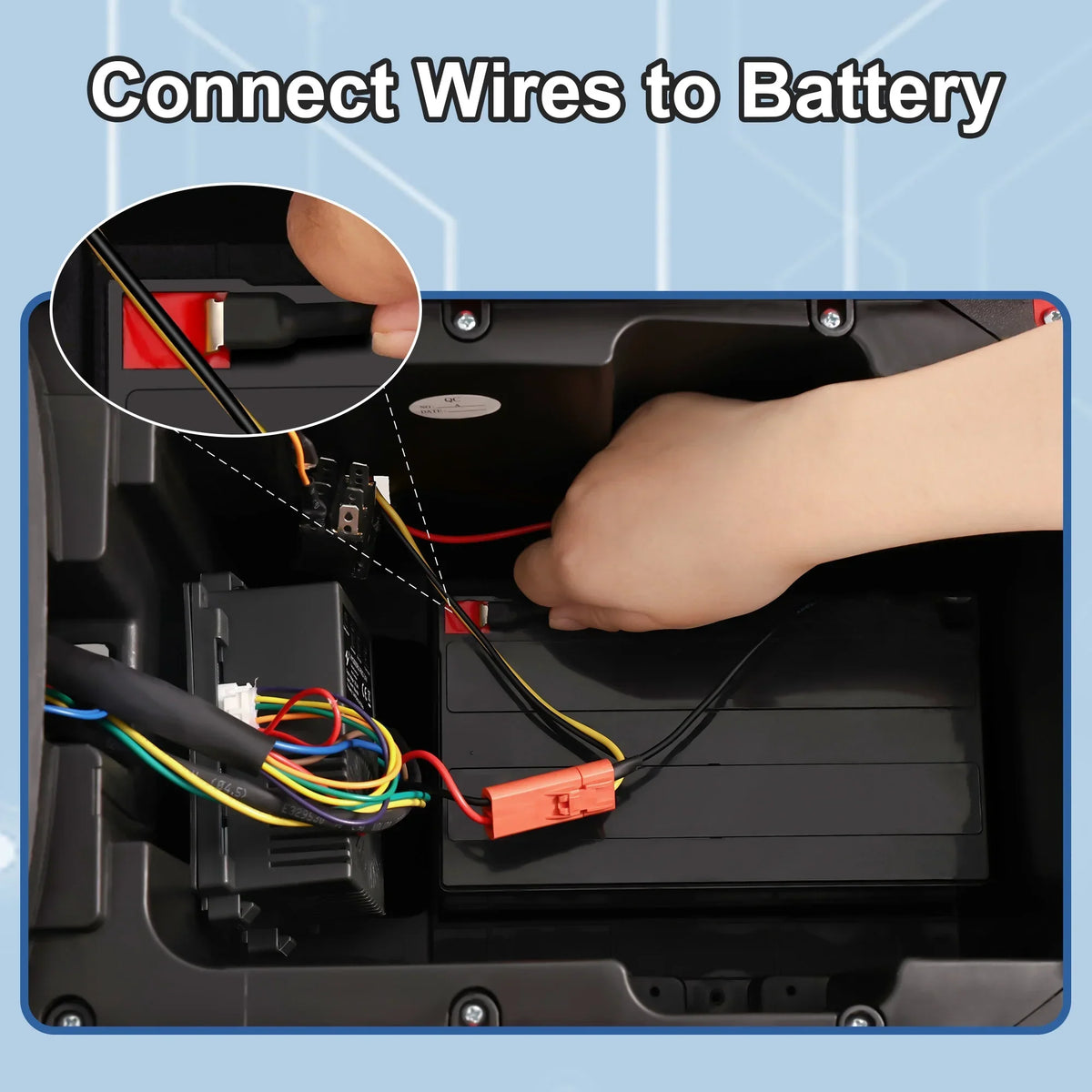 Nouveauté 2026 – Batterie au plomb étanche rechargeable 24 V 7 Ah - Convient à la plupart des voitures électriques pour enfants - Accessoires pour batteries