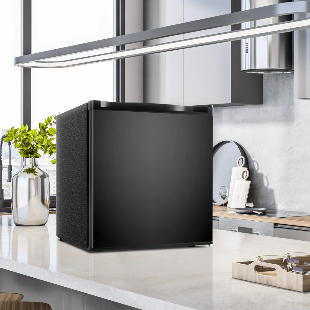 Nouveauté 2026 – Mini-réfrigérateur Simzlife , 1,6 pi³, avec congélateur, une porte, noir