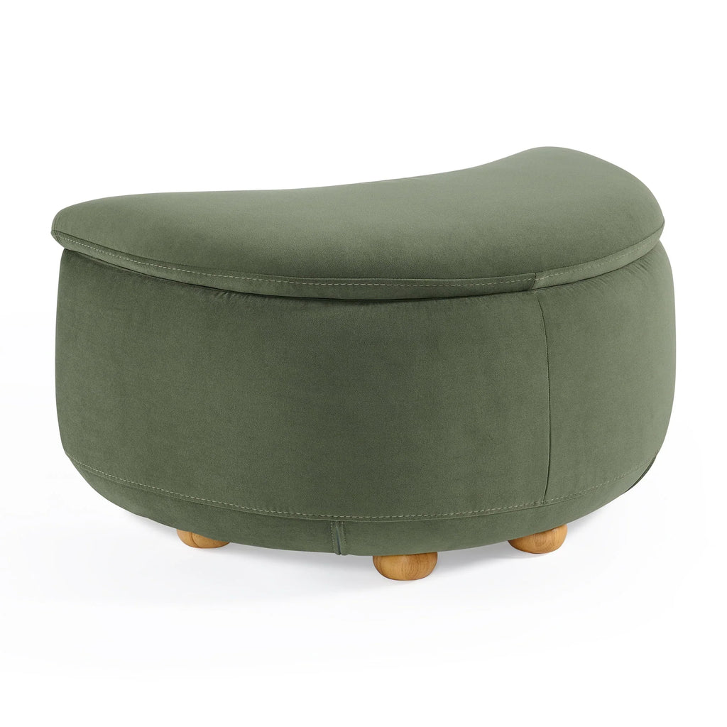 Nouveauté 2026 – Chaise longue et pouf de rangement Juliet en boucle moderne, couleur perle, collection Better Homes & Gardens