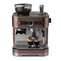 Nouveauté 2026 – Machine à expresso semi-automatique Philips Barista Brew avec mousseur à lait, métal argenté