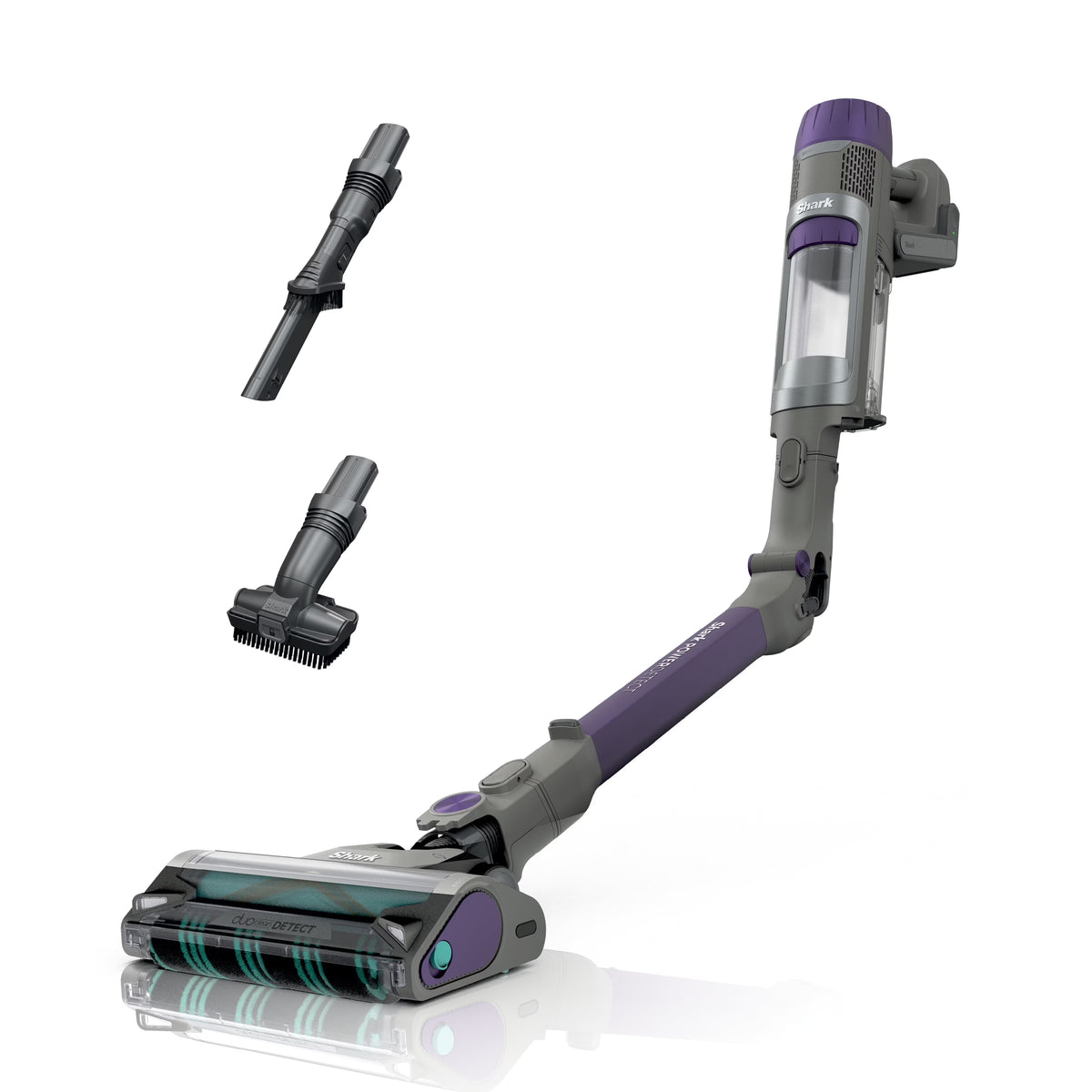 Nouveauté 2026 – Aspirateur balai sans fil Shark PowerDetect , multi-surfaces, avec brosse DuoClean Detect et tube MultiFLEX, jusqu'à 60 minutes d'autonomie, IP1250 bleu
