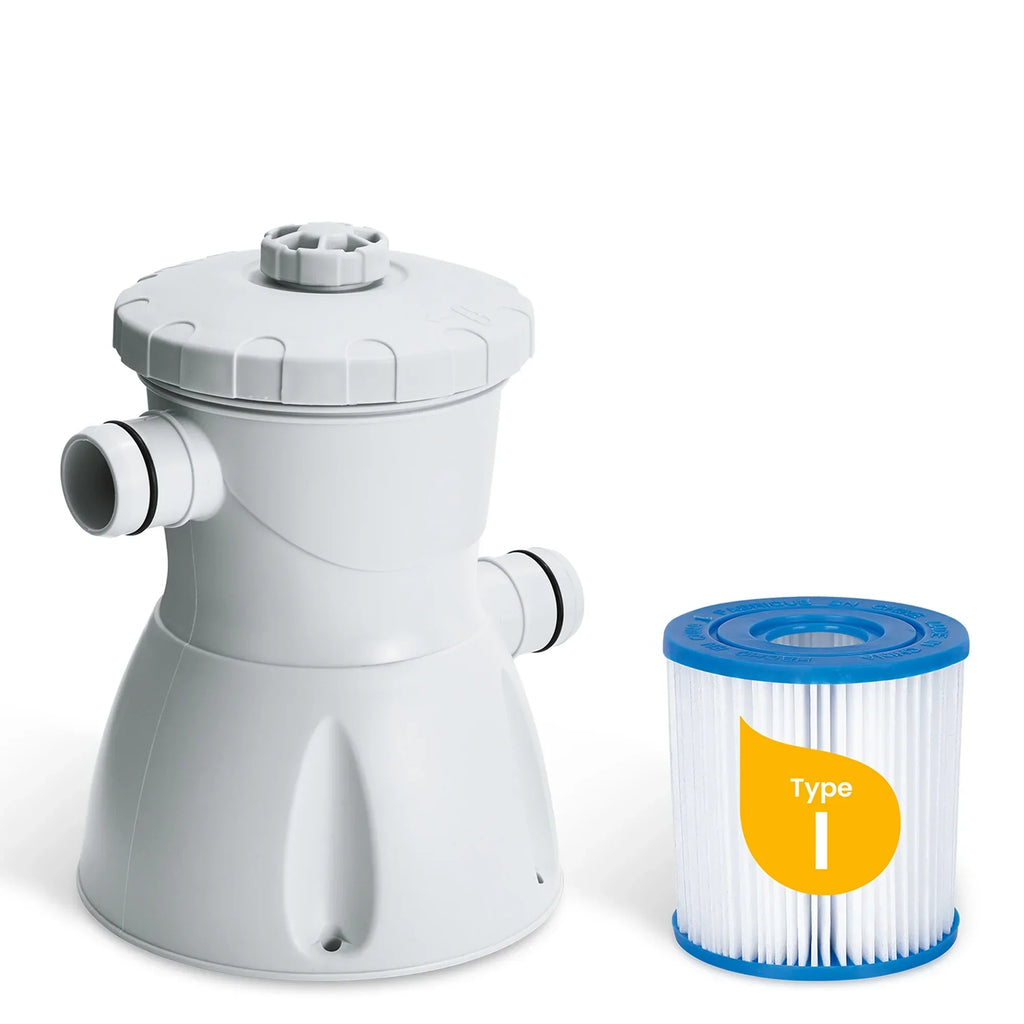 Nouveauté 2026 – Piscine hors sol ronde Funsicle QuickSet de 2,4 m (8 pi), à partir de 6 ans