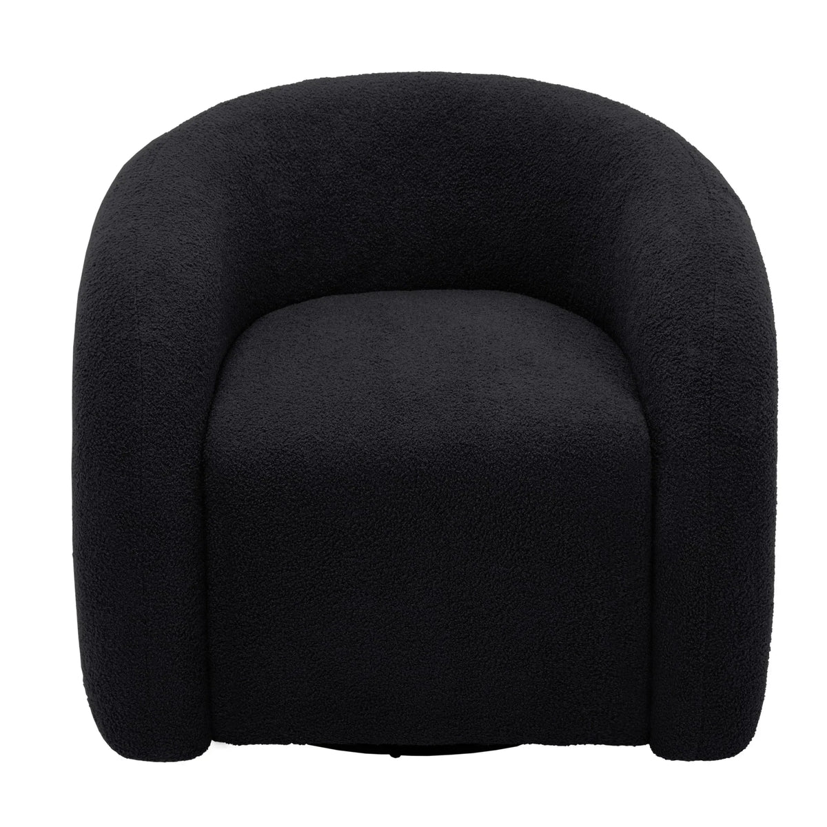 Nouveauté 2026 – Fauteuil pivotant 360" pour salon, fauteuil tonneau bouclé, canapé une place, fauteuil de lecture, vert sauge