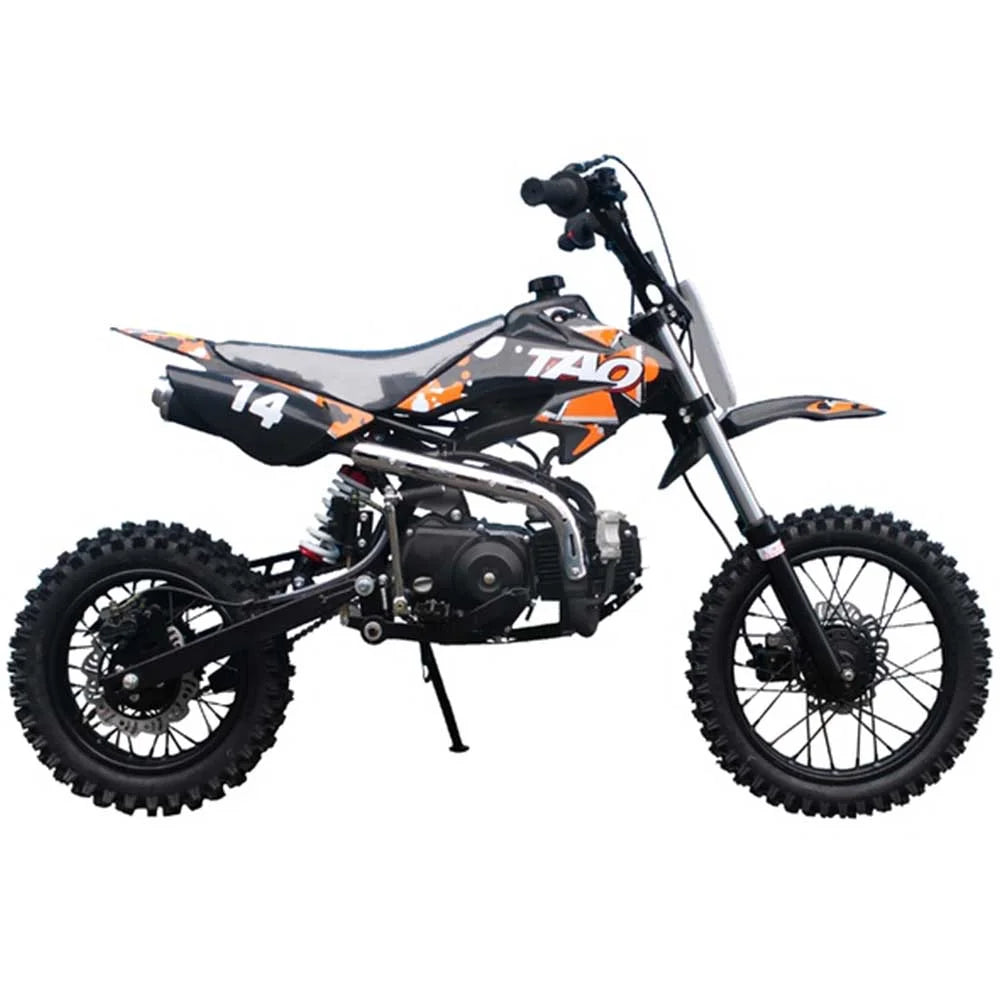 Nouveauté 2026 – Moto tout-terrain semi-automatique Tao Tao DB 14 110cc - Verte