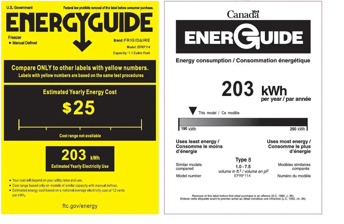 Nouveauté 2026 – Congélateur vertical Frigidaire 1,1 pi³ (31 L), série Platinum en acier inoxydable